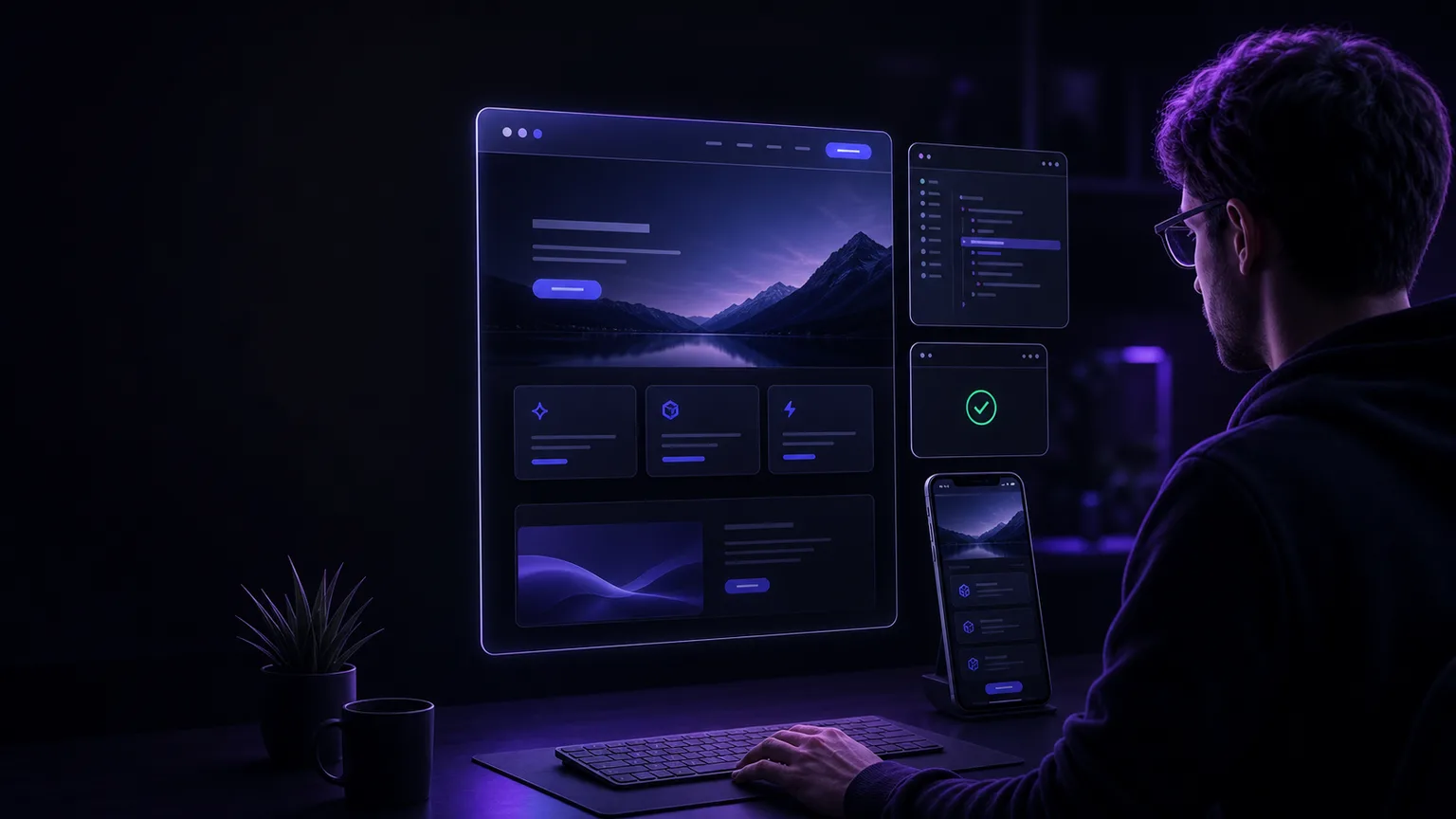 Private AI Web Builder — สร้างเว็บไซต์ด้วย AI จนถึง Deploy จริง
